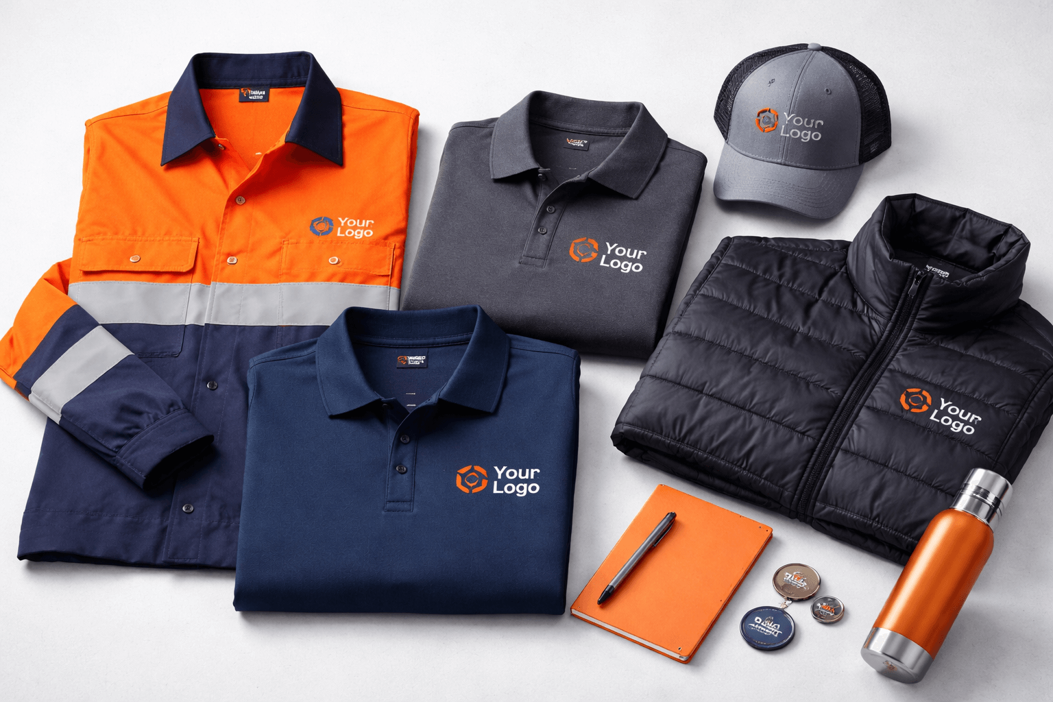 Branded workwear, uniforms and promotional apparel
